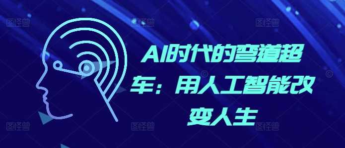 AI时代的弯道超车：用人工智能改变人生-精品资源站