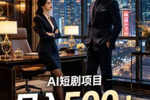 快手AI短剧自动发布,矩阵批量运营变现,轻资产副业项目,日入500+【揭秘】