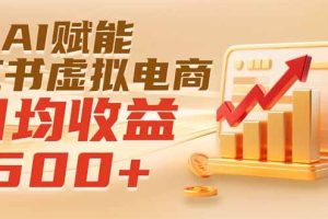 (19650期)实测落地|AI赋能小红书虚拟电商,日均收益500+