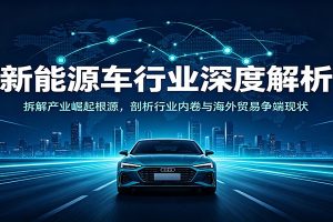 新能源车行业深度解析：拆解产业崛起根源，剖析行业内卷与海外贸易争端现状