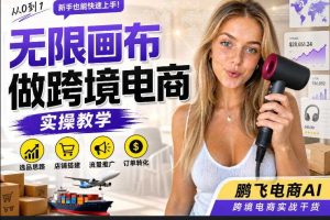 【跨境电商必备】AI无线画布制作商品宣传视频,四步搞定,无线画布工作流,操作简单好上手
