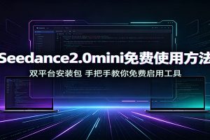 Seedance2.0mini免费使用方法：双平台安装包，手把手教你免费启用工具