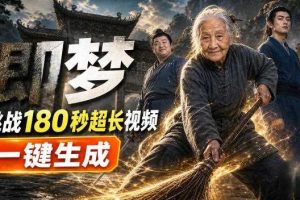 即梦挑战180秒超长视频!一键生成3分钟电影?完整制作流程详细分享!
