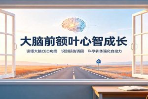 大脑前额叶心智成长:读懂大脑CEO功能,识别损伤诱因,科学训练强化自控力
