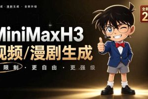 【MiniMaxH3一键懒人整合包】AI视频/漫剧生成工具,支持30_40_50显卡,ComfyUI整合包安装部署!最低8g显存也能跑!
