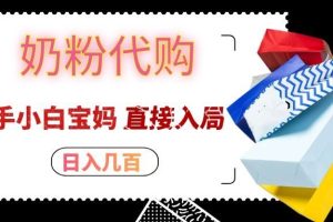 拼多多奶粉代购一单大几十,日入几百,新手小白宝妈直接入局!