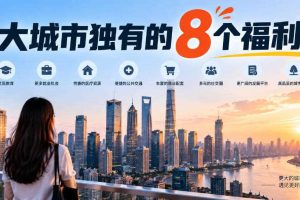 某公众号付费文章:大城市独有的8个福利