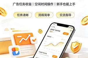 广告挂机0门槛副业，日赚300-400，躺赚稳定风口项目