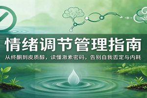 情绪调节管理指南:从睾酮到皮质醇,读懂激素密码,告别自我否定与内耗