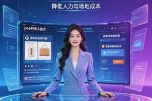 淘宝AI无人直播带货，24小时自动开播低门槛副业，无需真人长时间出镜，持续引流出单【揭秘】